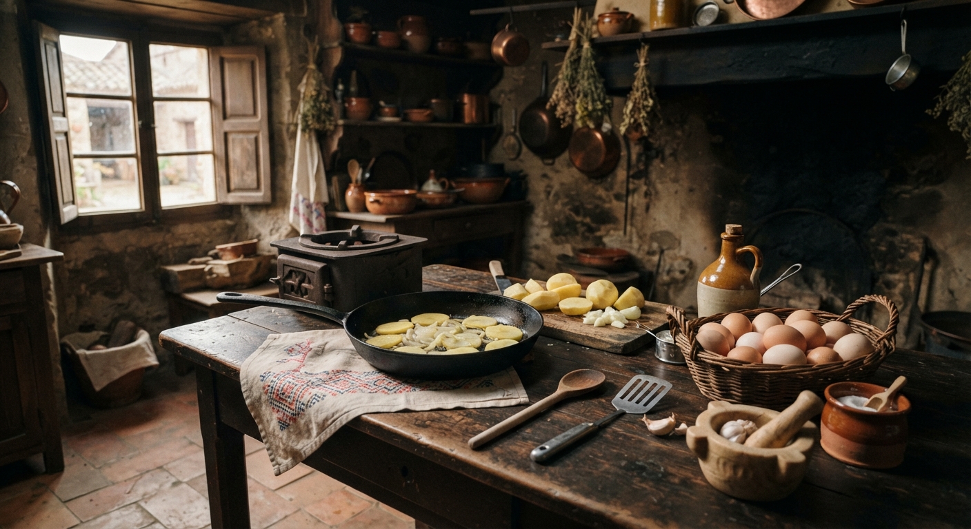 Cocineras de pueblo anónimas